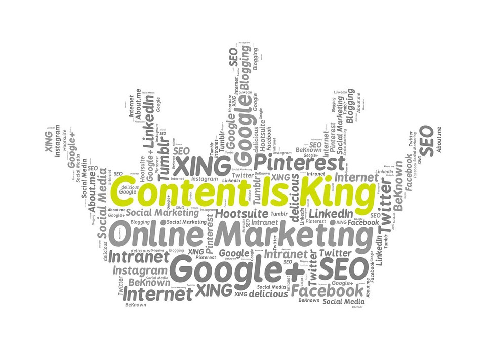 Content is king in websites