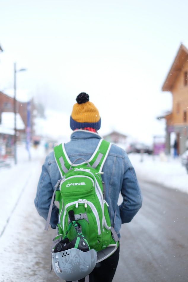 Backpack with attachment points