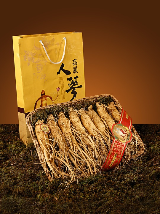 Ginseng roots for health